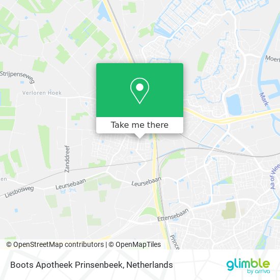 Boots Apotheek Prinsenbeek map