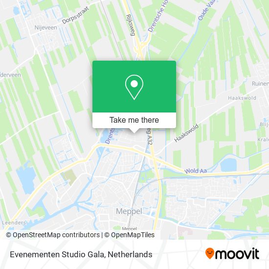 Evenementen Studio Gala map