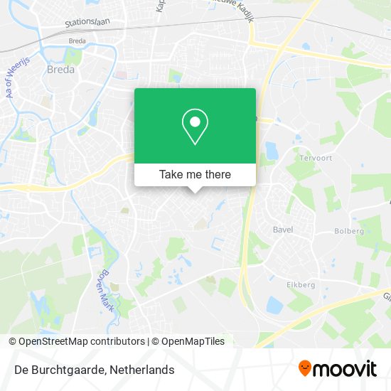 De Burchtgaarde map