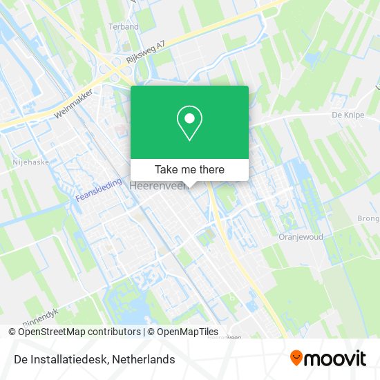 De Installatiedesk map