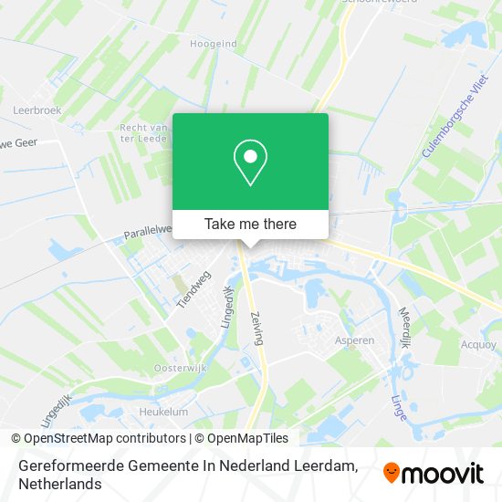 Gereformeerde Gemeente In Nederland Leerdam Karte