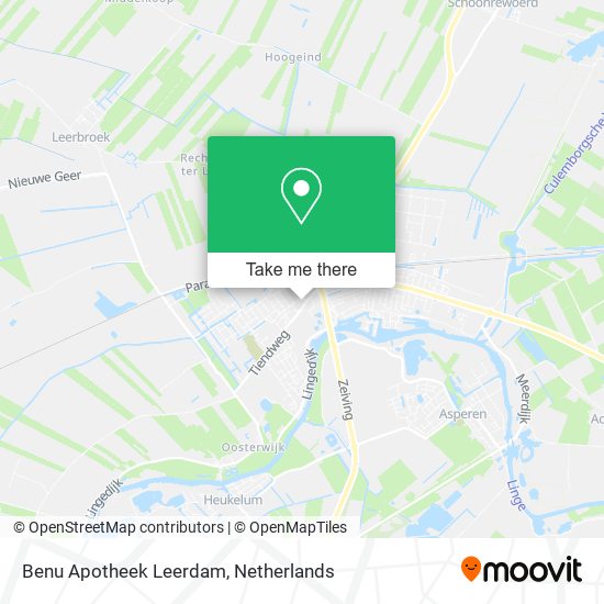 Benu Apotheek Leerdam map