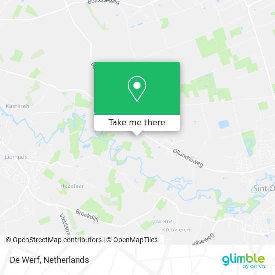 De Werf map