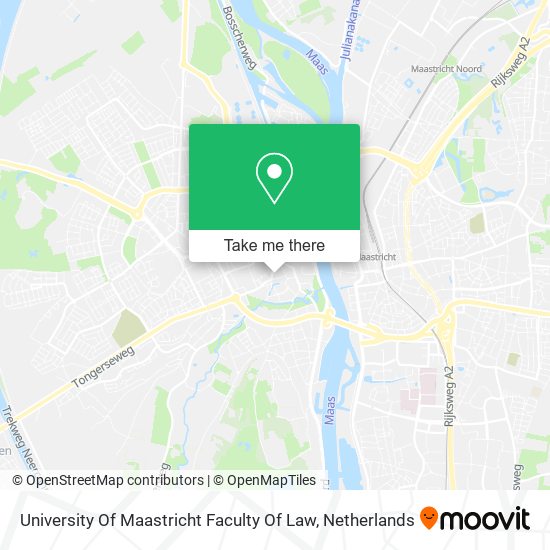 University Of Maastricht Faculty Of Law map