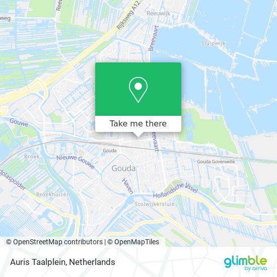 Auris Taalplein map