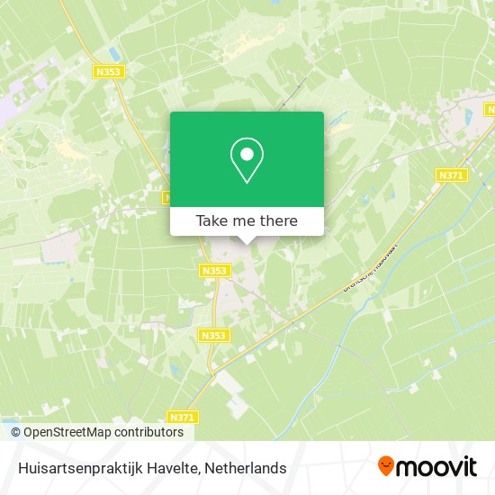 Huisartsenpraktijk Havelte map