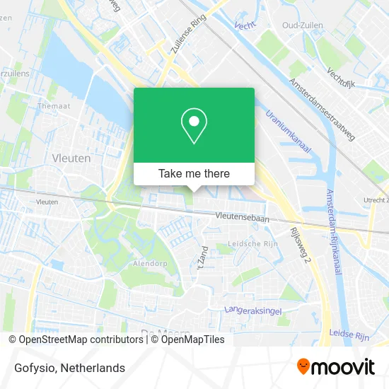 Gofysio map