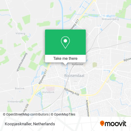 Koopjesknaller map