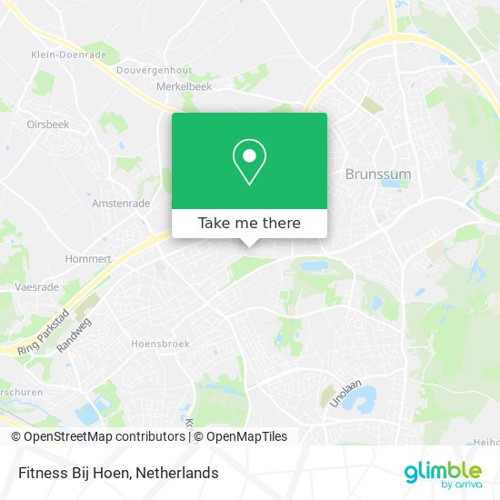 Fitness Bij Hoen map