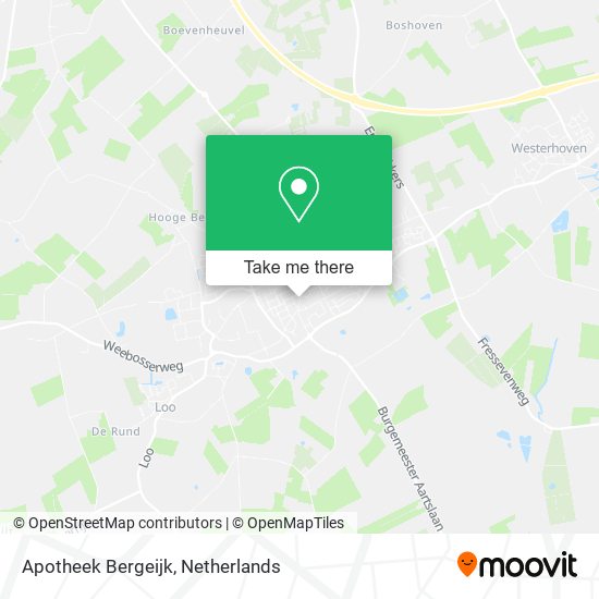 Apotheek Bergeijk map