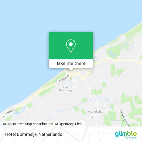 Hotel Bommeljé map