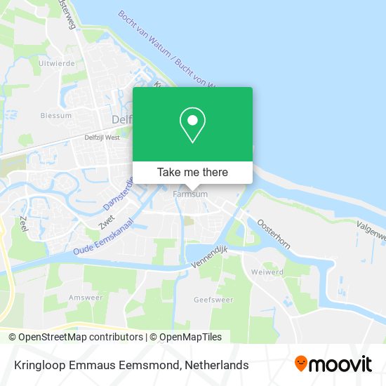 Kringloop Emmaus Eemsmond Karte