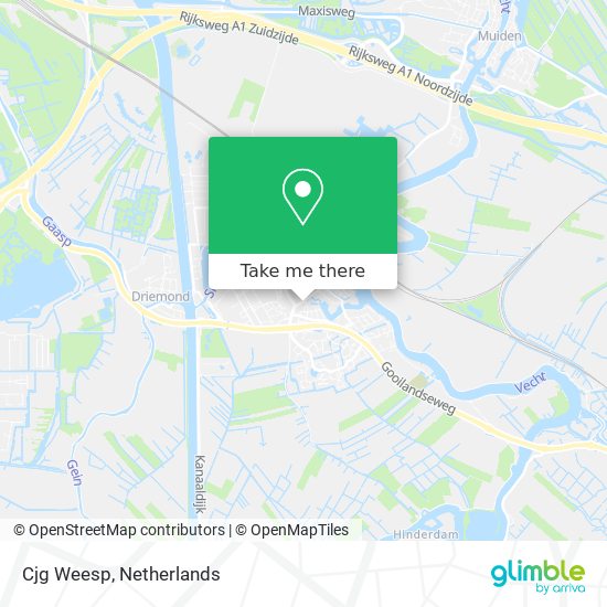 Cjg Weesp map