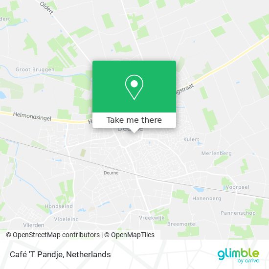 Café 'T Pandje map
