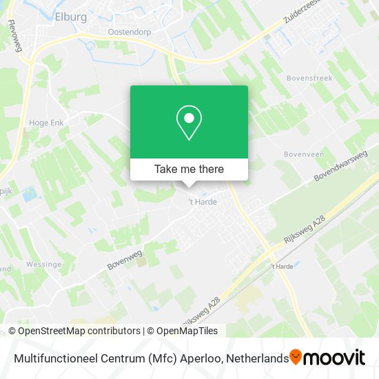 Multifunctioneel Centrum (Mfc) Aperloo map