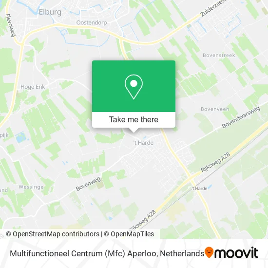 Multifunctioneel Centrum (Mfc) Aperloo map