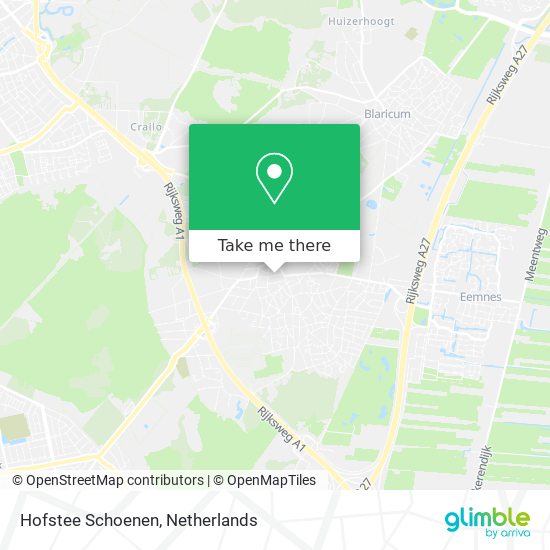 Hofstee Schoenen map