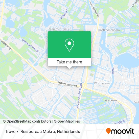 Travelxl Reisbureau Mukro map