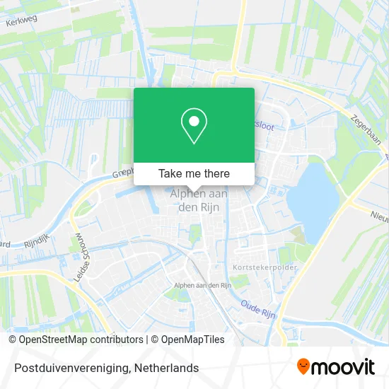 Postduivenvereniging map