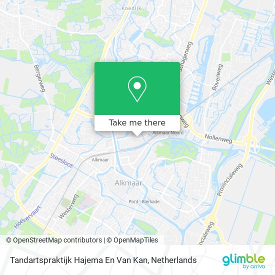 Tandartspraktijk Hajema En Van Kan Karte