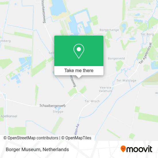 Borger Museum map