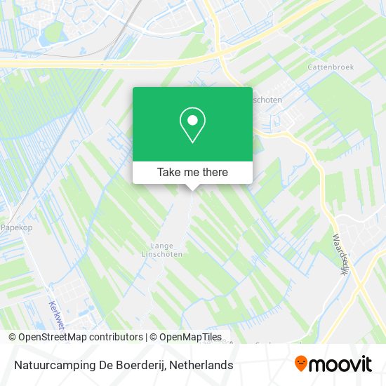 Natuurcamping De Boerderij map