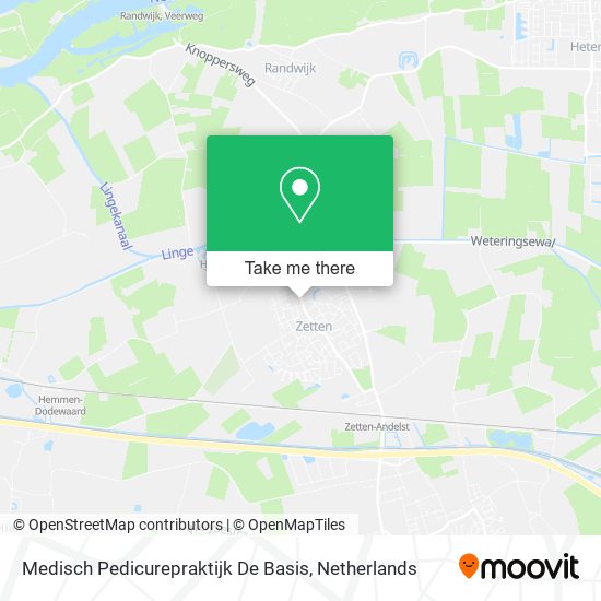 Medisch Pedicurepraktijk De Basis Karte