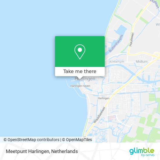 Meetpunt Harlingen Karte