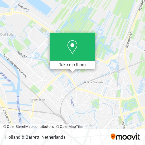 Holland & Barrett map