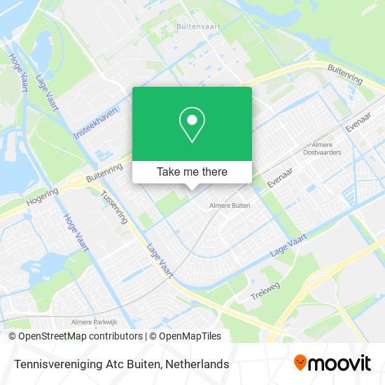 Tennisvereniging Atc Buiten map