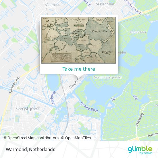 Warmond map