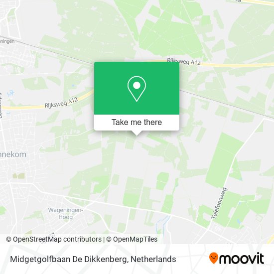 Midgetgolfbaan De Dikkenberg map