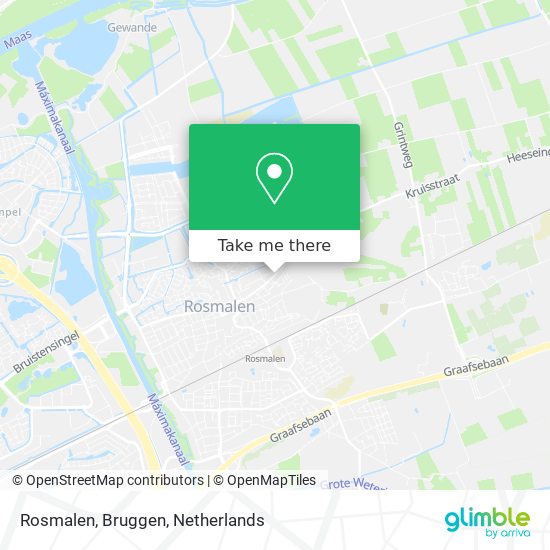 Rosmalen, Bruggen Karte