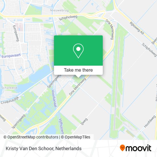 Kristy Van Den Schoor map