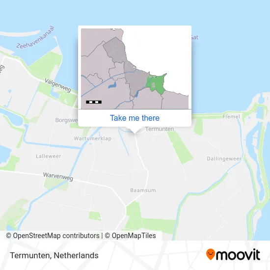 Termunten map