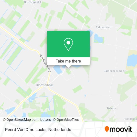 Peerd Van Ome Luuks map