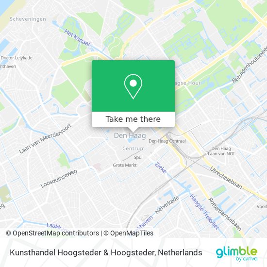 Kunsthandel Hoogsteder & Hoogsteder Karte