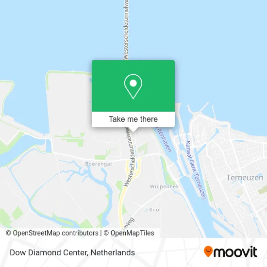 Dow Diamond Center map