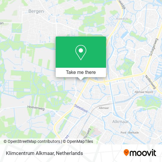 Klimcentrum Alkmaar map