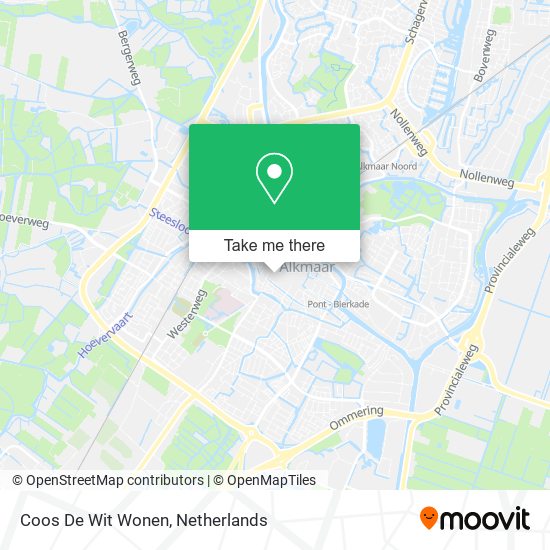 Coos De Wit Wonen map