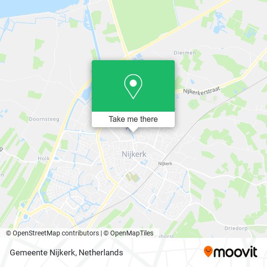 Gemeente Nijkerk Karte