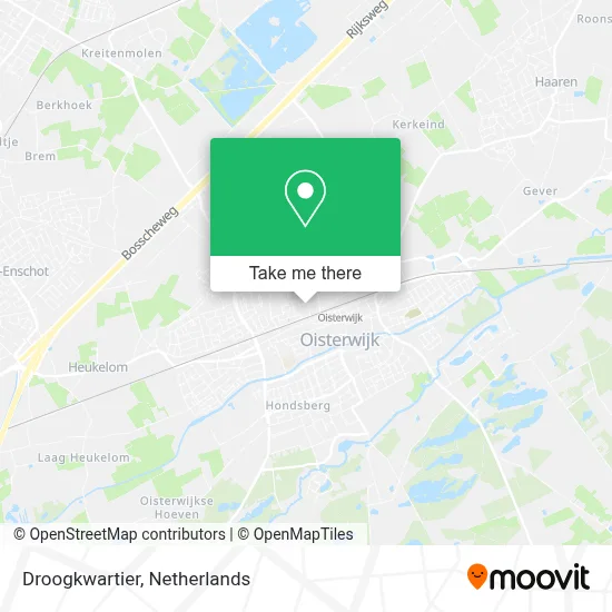 Droogkwartier map