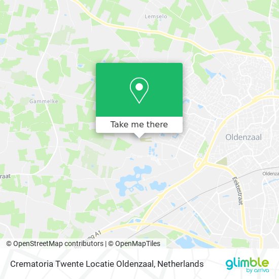 Crematoria Twente Locatie Oldenzaal map