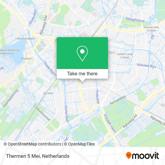 Thermen 5 Mei map