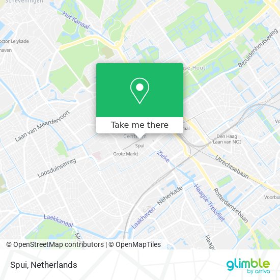 Spui map