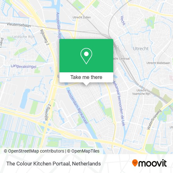 The Colour Kitchen Portaal map