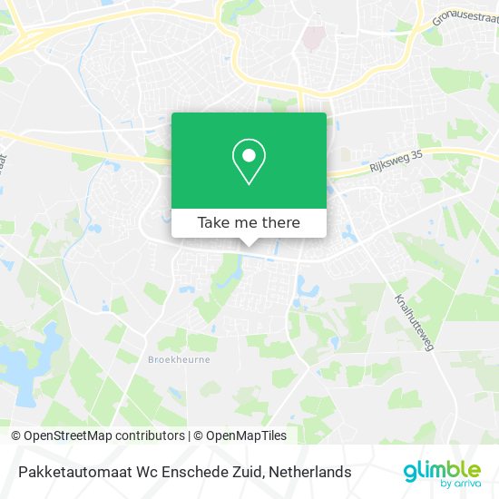 Pakketautomaat Wc Enschede Zuid Karte