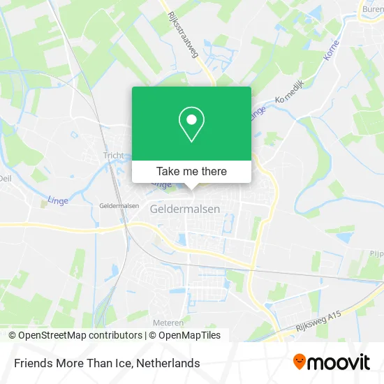 Friends More Than Ice map