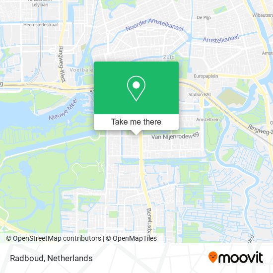 Radboud map