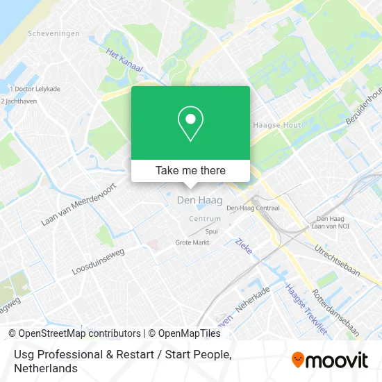 Usg Professional & Restart / Start People map